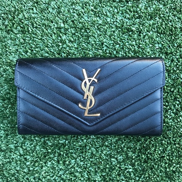 ysl large envelope wallet
